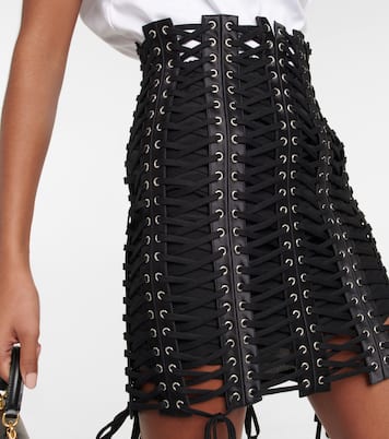 Minirock mit Schnürung | Dolce&Gabbana