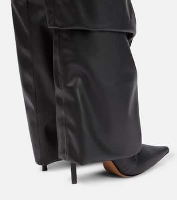 Stiefel aus Lederimitat | Alexandre Vauthier