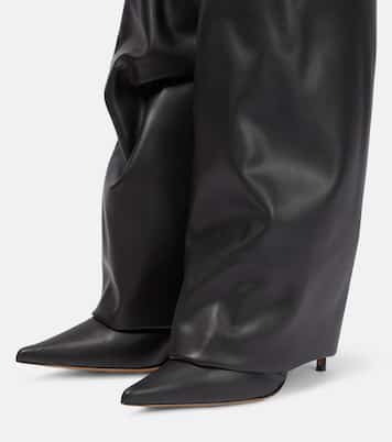 Stiefel aus Lederimitat | Alexandre Vauthier