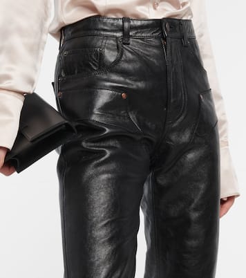 Weite Hose aus Leder | Acne Studios