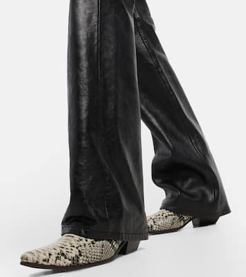 Weite Hose aus Leder | Acne Studios
