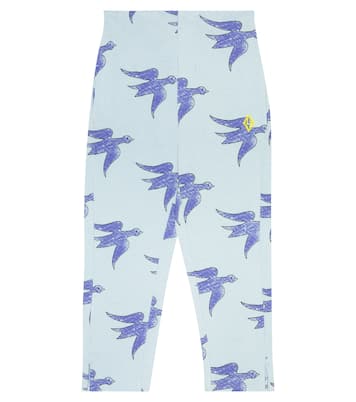 Camaleon printed cotton jersey pants | The Animals Observatory