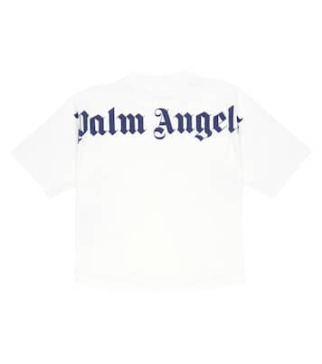 T-shirt in jersey di cotone con logo | Palm Angels Kids