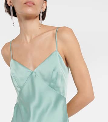 Abito lungo Selce in raso | Max Mara