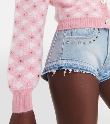 Cardigan cropped a quadri | Alessandra Rich