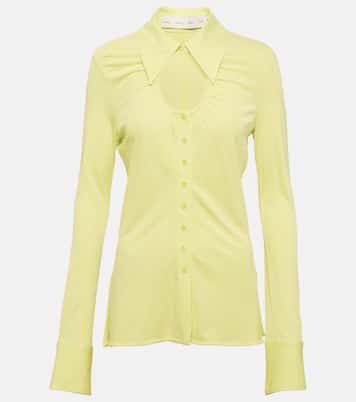White Label cutout jersey shirt | Proenza Schouler