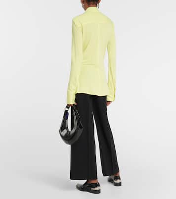 White Label cutout jersey shirt | Proenza Schouler
