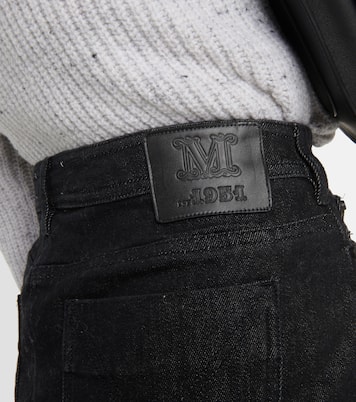 Falda midi Peplo en denim | Max Mara