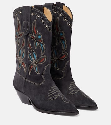 Westernstiefel Duerto aus Veloursleder | Isabel Marant