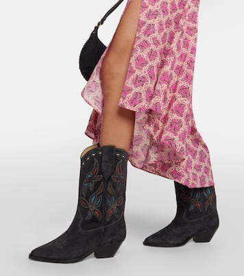 Westernstiefel Duerto aus Veloursleder | Isabel Marant