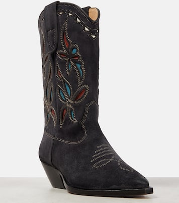 Westernstiefel Duerto aus Veloursleder | Isabel Marant