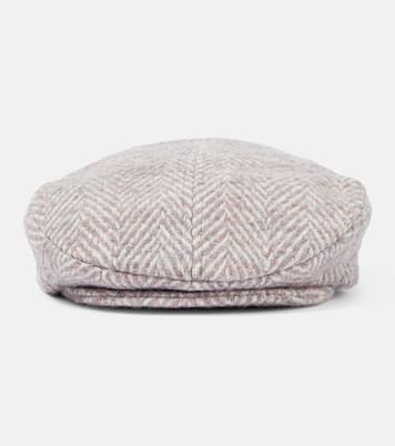 Herringbone wool-blend cap | Ruslan Baginskiy