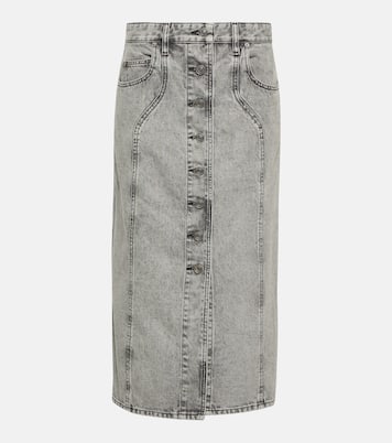 Gonna midi di jeans Vandy | Marant Etoile
