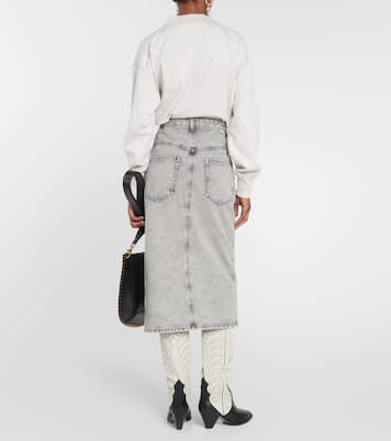 Gonna midi di jeans Vandy | Marant Etoile