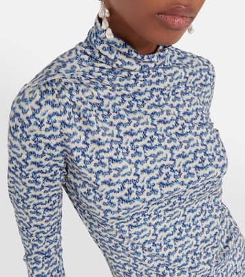 Bedrucktes Top Lou aus Jersey | Marant Etoile