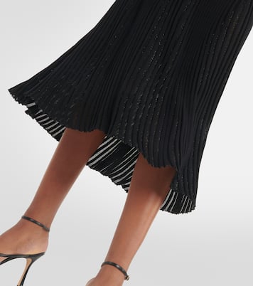 Abito midi in maglia plissé | Dorothee Schumacher