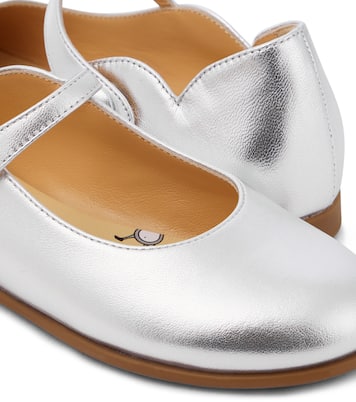 Ballerine Melodie Chick in pelle metallizzata | Christian Louboutin Kids
