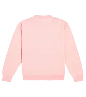 Teddy Bear cotton and wool sweater | Moschino Kids