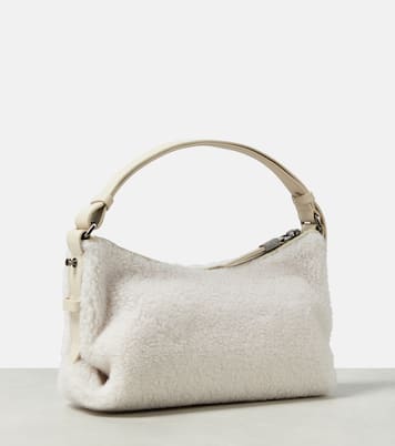 Sac en shearling synthétique | Brunello Cucinelli