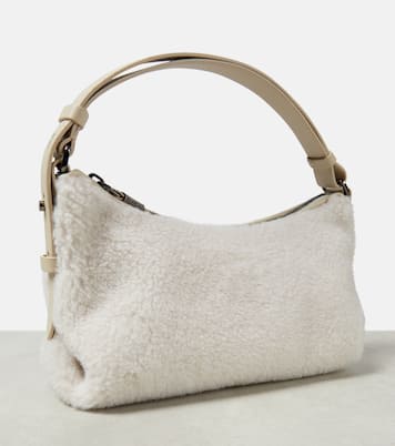 Sac en shearling synthétique | Brunello Cucinelli