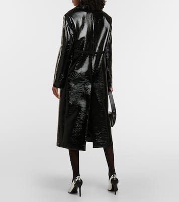 Abrigo sartorial de mezcla de algodón | Courrèges