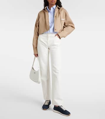 Sneakers Rank aus Veloursleder | Prada