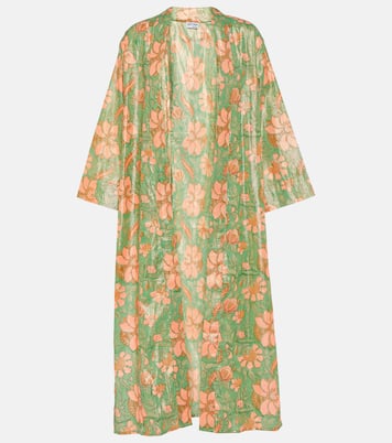 Kimono en coton à fleurs | Juliet Dunn