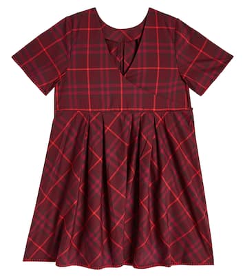 Robe Burberry Check en coton | Burberry Kids