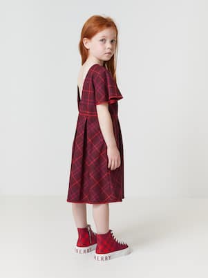 Robe Burberry Check en coton | Burberry Kids