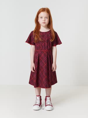 Robe Burberry Check en coton | Burberry Kids