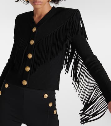 Fringed cardigan | Balmain