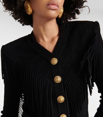 Fringed cardigan | Balmain