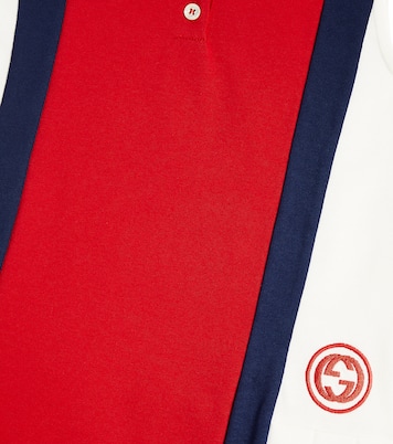 Abito polo in jersey di cotone | Gucci Kids
