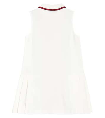 Abito polo in jersey di cotone | Gucci Kids