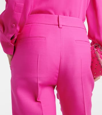 Pantalon ample en Crêpe Couture | Valentino