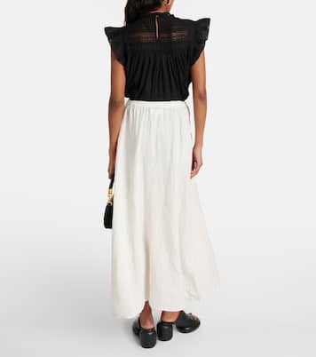 Gonna lunga Bailey in lino | Velvet