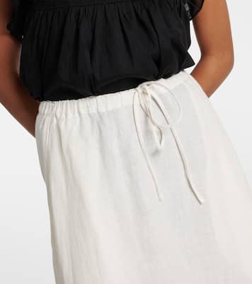 Gonna lunga Bailey in lino | Velvet