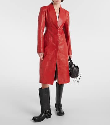 Mantel aus Leder | Acne Studios