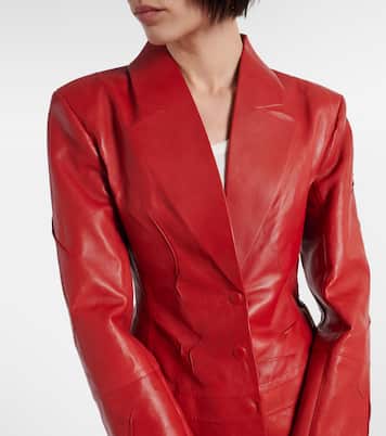 Mantel aus Leder | Acne Studios