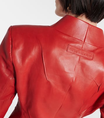 Mantel aus Leder | Acne Studios