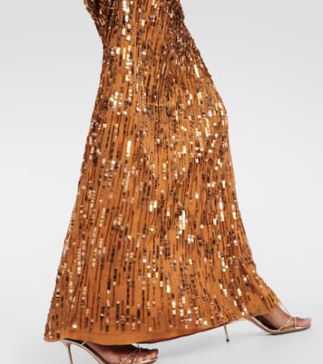 Robe Sungem mit Pailletten | Jenny Packham
