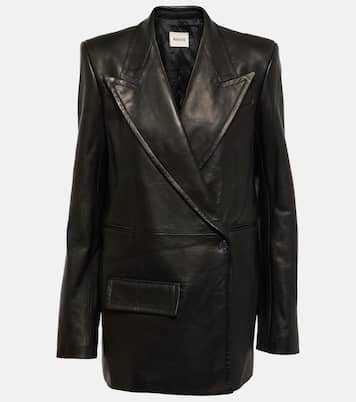 Blazer Jacobson in pelle | Khaite