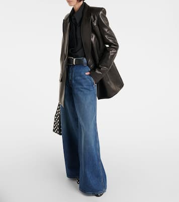 Blazer Jacobson in pelle | Khaite