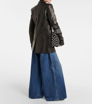 Blazer Jacobson in pelle | Khaite