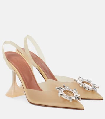 Escarpins Begum 95 en PVC | Amina Muaddi