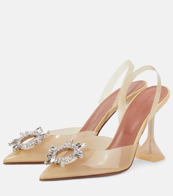 Escarpins Begum 95 en PVC | Amina Muaddi