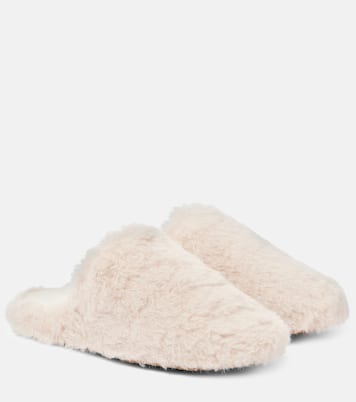 Slippers aus Teddyfleece | Max Mara
