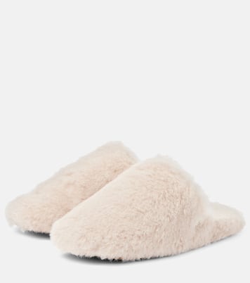 Slippers aus Teddyfleece | Max Mara