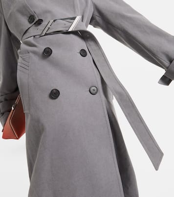 Trenchcoat aus Baumwoll-Canvas | The Attico