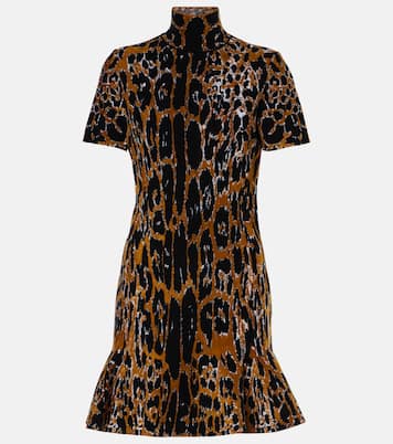Abito corto in jacquard | Alaïa